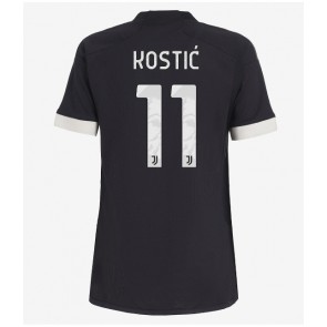 Juventus Filip Kostic #11 Rezervni Dres za Ženska 2023-24 Kratak Rukavima